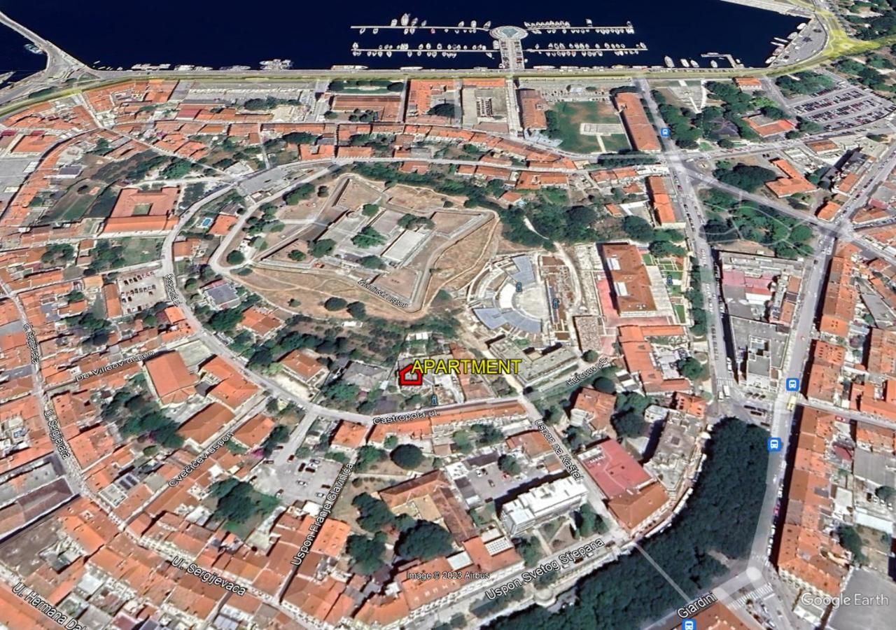 Four Modern Apartment'S At Antique Villa, Castropola 8, Pula, City Center Luaran gambar